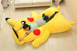 Illustration for article titled The Pikachu Bed of Your Dreams
